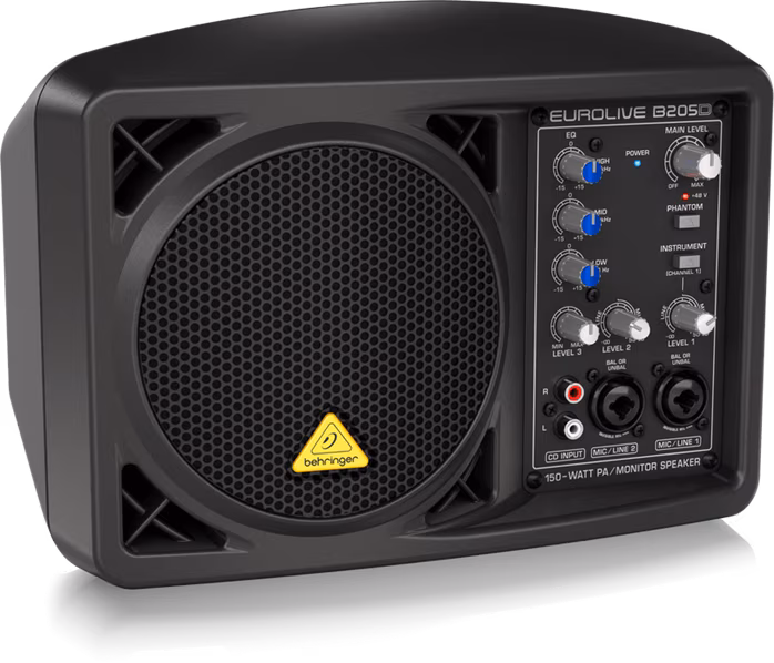 Behringer B205D - Aktívny reprobox