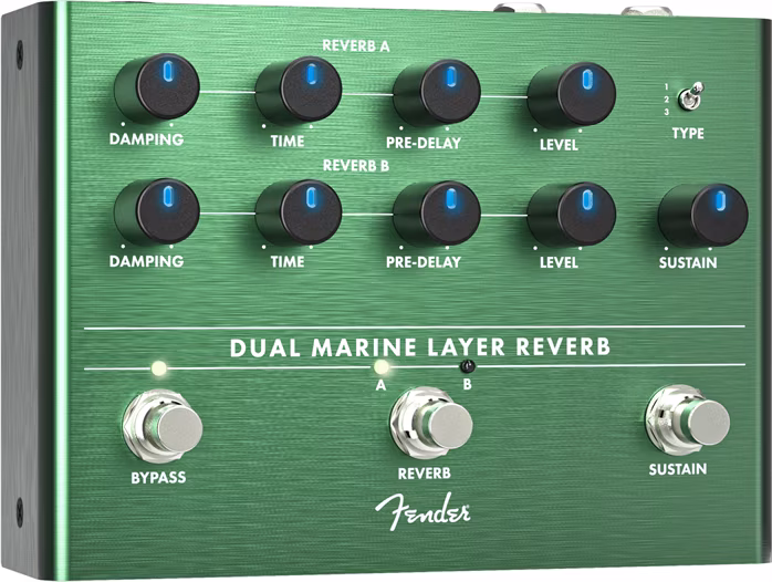 Fender Dual Marine Layer Reverb (rozbalené) - Gitarový efekt