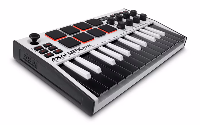 Akai MPK mini MK3 White - USB/MIDI keyboard
