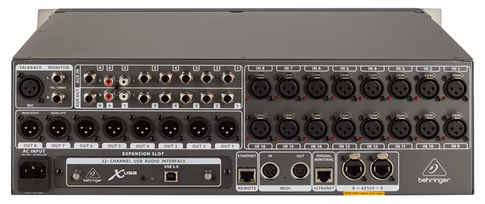 Behringer X32 RACK - Mixážny pult do racku