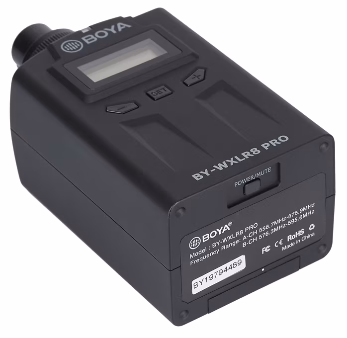 Boya BY-WXLR8 RPO - Vysielač