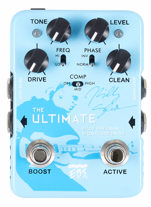 EBS BSU Billy Sheehan Signature Ultimate pedal - Basgitarový efekt