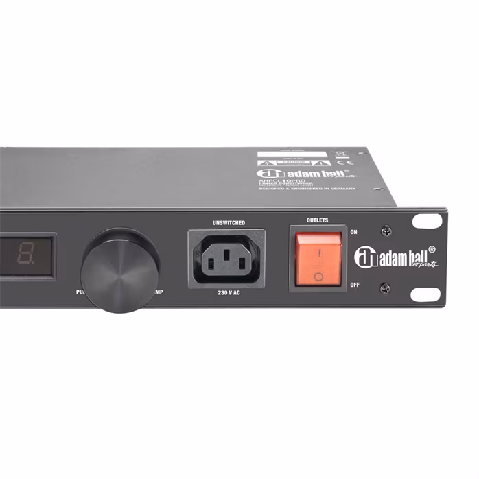 Adam Hall 19" Parts PCL 10 PRO - Zásuvková lišta