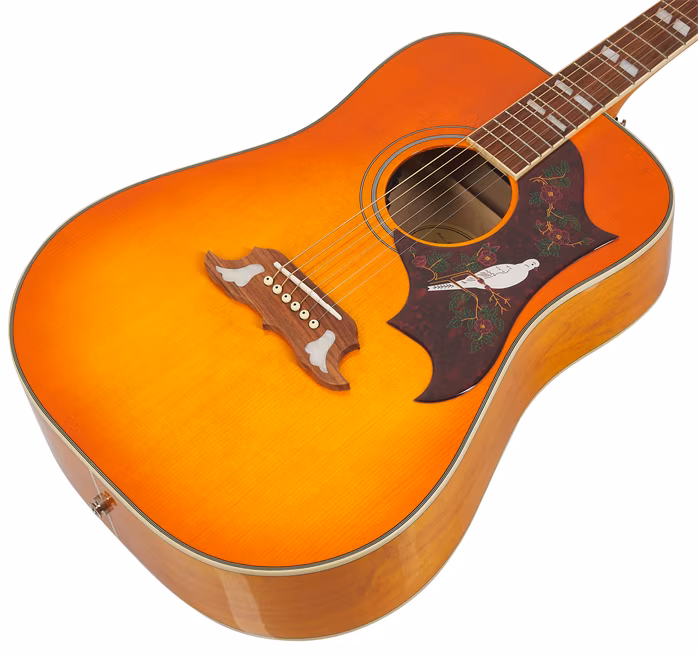 Epiphone Dove Studio Solid Top Fishman Sonitone VB - Elektroakustická gitara