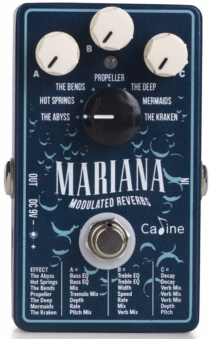 Caline CP-507 Mariana Reverbs (rozbalené) - Gitarový efekt