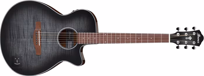 Ibanez AEG70 Transparent Charcoal Burst - Elektroakustická gitara