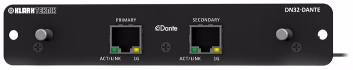 KLARK TEKNIK DN32 Dante - Rozširujúci modul