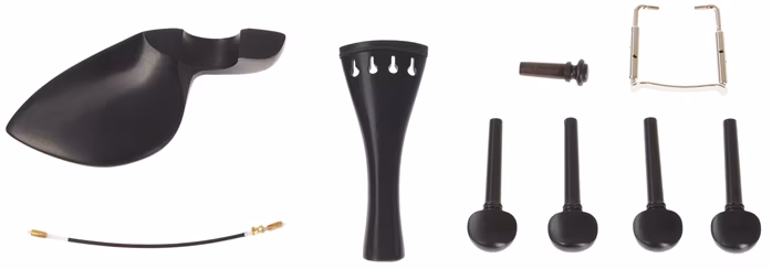 Palatino Violin Set Ebony One 4/4 - Súprava príslušenstva