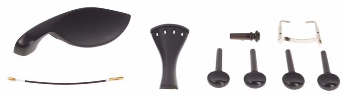 Palatino Violin Set Ebony One 4/4 - Súprava príslušenstva