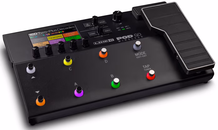 Line 6 POD GO Wireless - Gitarový multiefekt