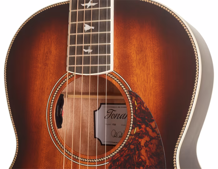 PRS SE Parlor PP20SA Tobacco Sunburst - Elektroakustická gitara