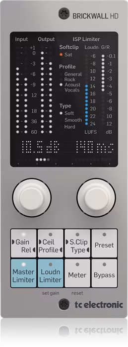 TC Electronic Brickwall HD-DT - Kompresor, limiter, gate