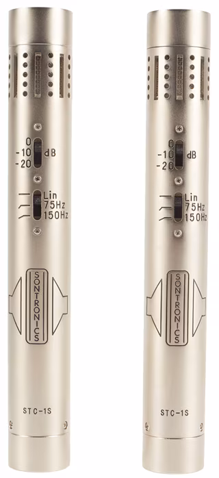 Sontronics STC-1S Silver (použité) - Kondenzátorový mikrofón – stereopár