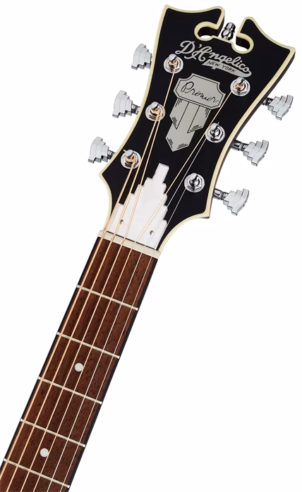 D'Angelico Premier Tammany LS Mahogany Satin (použité) - Elektroakustická gitara