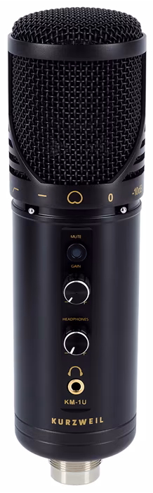 Kurzweil KM-1U B - USB kondenzátorový mikrofón