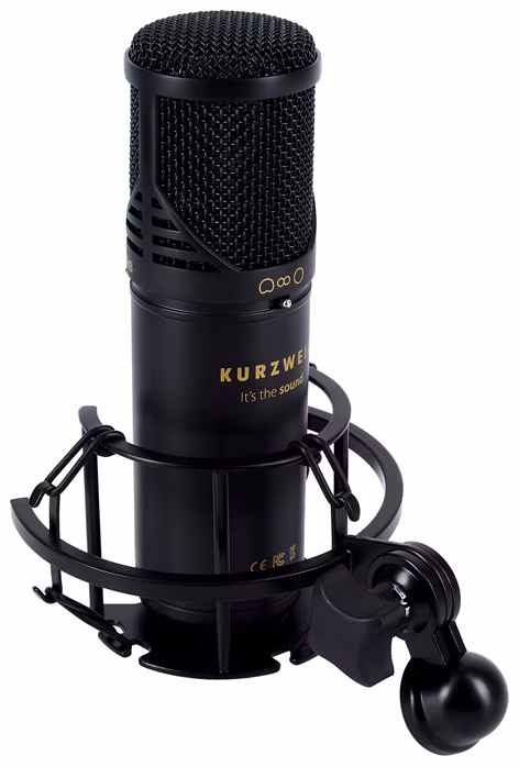 Kurzweil KM-2U B - USB kondenzátorový mikrofón