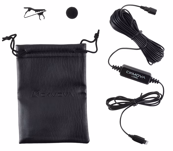 CKMOVA LCM2L (rozbalené) - Kondenzátorový chlopňový mikrofón