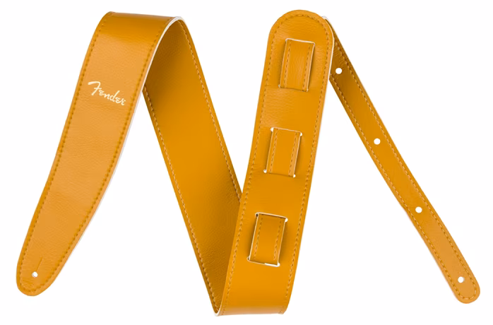 Fender Vegan Leather Strap, Butterscotch, 2.5" - Gitarový popruh
