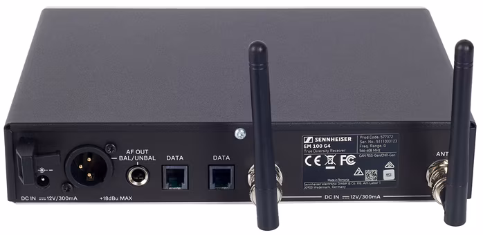 Sennheiser ew100-G4 ME4 G - Bezdrôtová súprava s chlopňovým mikrofónom