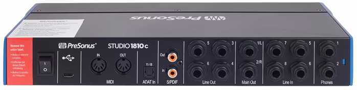 PreSonus Studio 1810c - USB zvuková karta