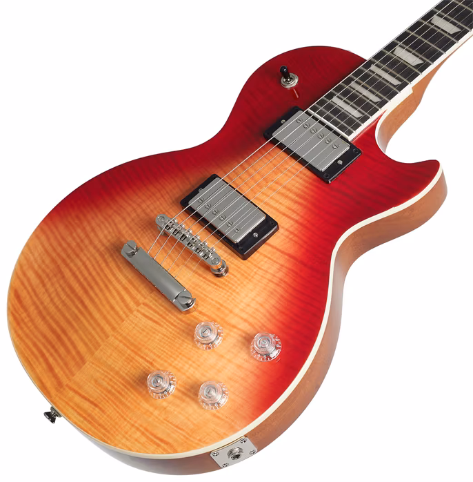 Epiphone Les Paul Modern Figured Magma Orange Fade - Elektrická gitara