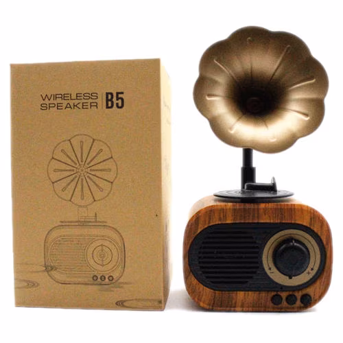 Mozos MINI-B5-RETRO - Bezdrôtový prenosný reproduktor