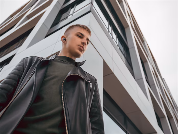 LAMAX Dots2 Touch Black wireless charging - Bezdrátová slúchadlá