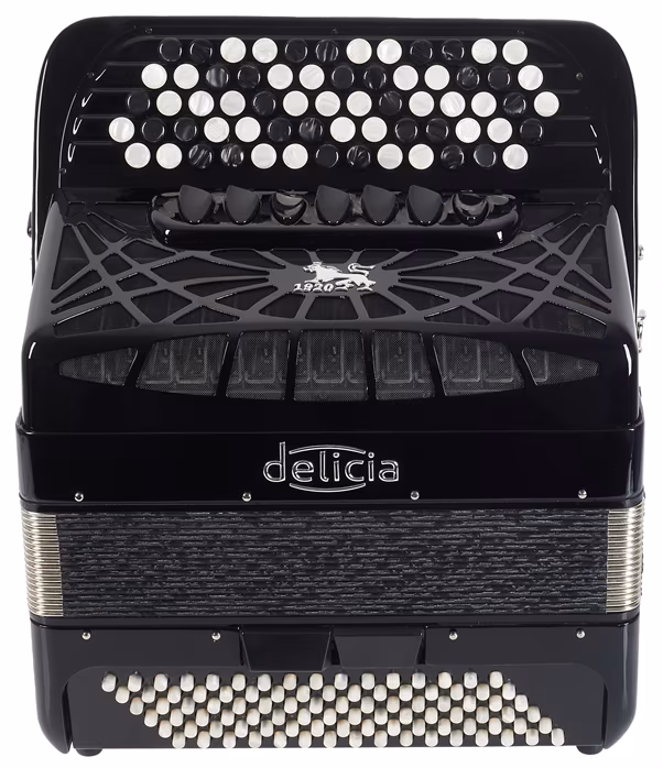 Delicia Sonorex 96 C, Black - Chromatický akordeón