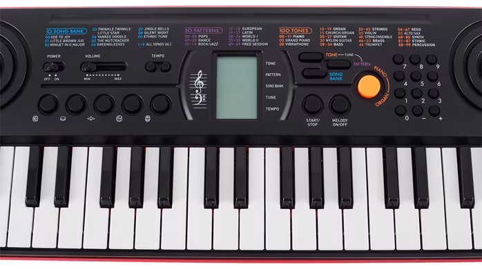 Casio SA-78 - Klávesy pre deti
