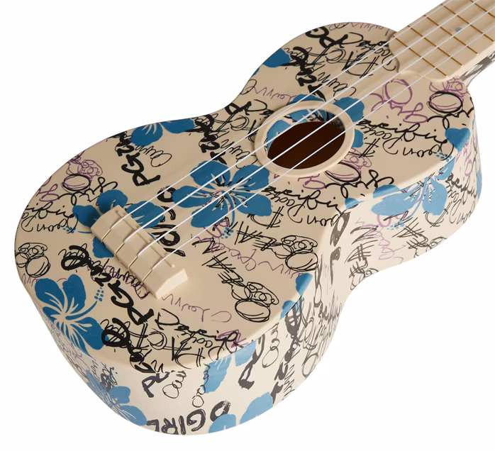 Woodi WU-21F4(WH) - Akustické ukulele