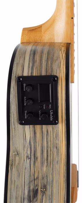 Cascha Concert Ukulele Bamboo Graphite EQ - Elektroakustické ukulele