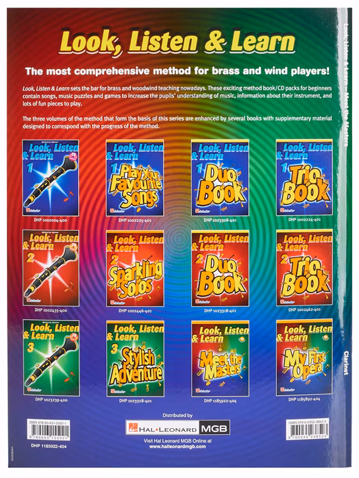 MS Look, Listen & Learn - Meet the Masters - Škola hry na klarinet