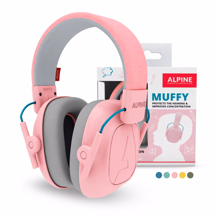 Alpine Muffy Pink (rozbalené) - Detské izolačné slúchadlá