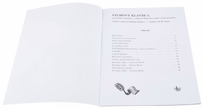 KN Filmový klavír 4.díl - Noty pre klavír