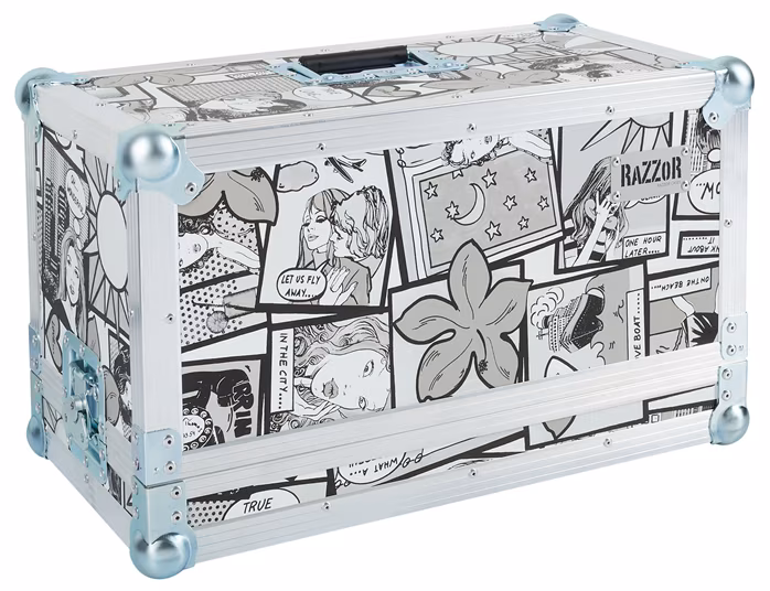 Razzor Cases Marshall DSL20HR Case ART EDITION COMIX - Amp Head Flight Case