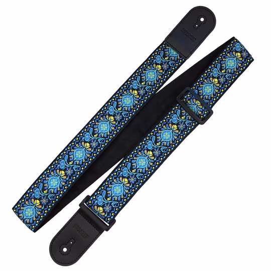 Richter Retro Blue - Gitarový popruh