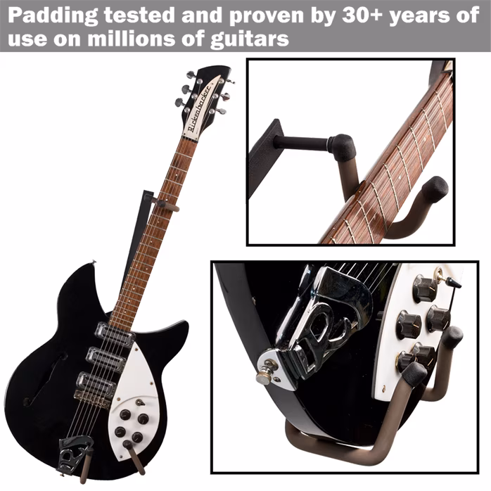 String-Swing 1-pc Horizontal Electric Guitar Wall Mount - Gitarový vešiak