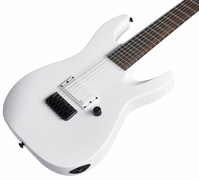ESP LTD M-7B HT Arctic Metal SWS - Elektrická sedemstrunová gitara