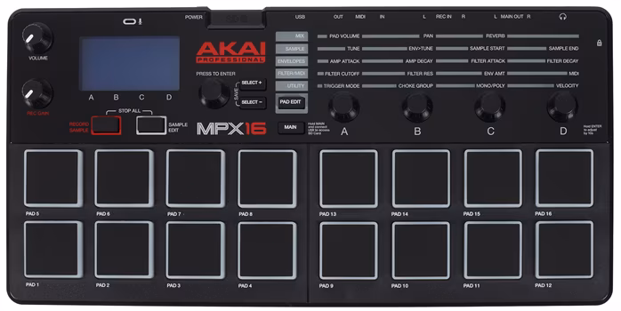 Akai MPX16 - Sampler