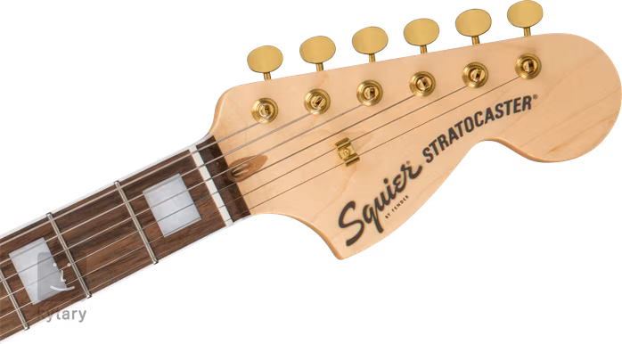 Fender Squier 40th Anniversary Stratocaster Gold Edition LRL RRM - Elektrická gitara
