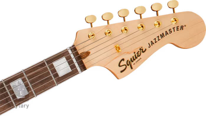 Fender Squier 40th Anniversary Jazzmaster Gold Edition LRL LPB - Elektrická gitara