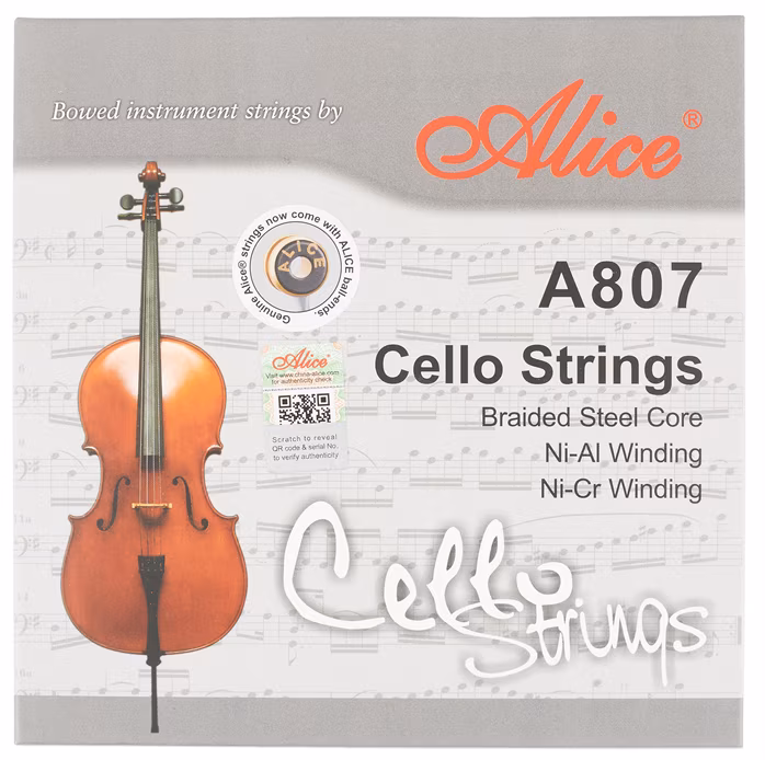 Alice A807 Concert Cello String Set - Violoncellové struny