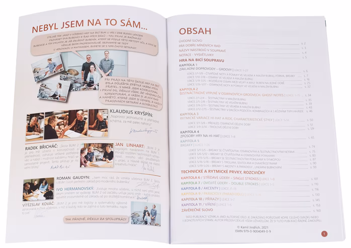 KN BUM 2 - Kamil Jindřich - Škola hry na bicích