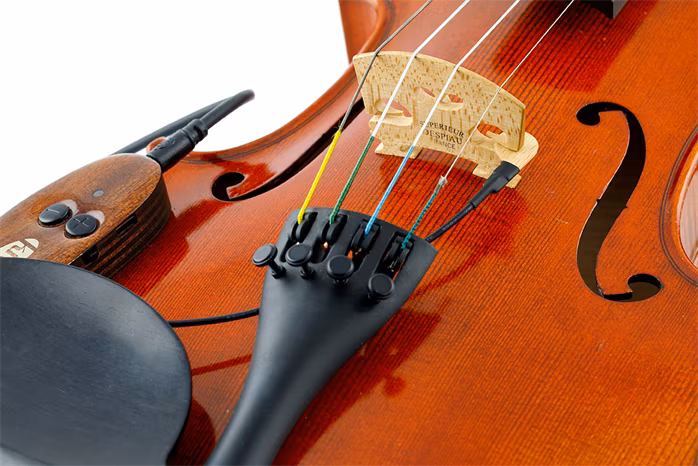 KNA Pickups VV-Wi Violin/Viola Wireless pickup (použité) - Snímač pre husle