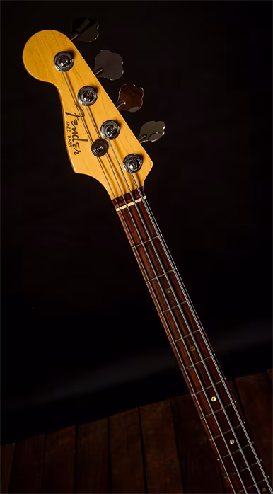 Fender 2006 American Deluxe Jazz Bass 60th Anniversary Lefthand - Ľavoruká elektrická basgitara