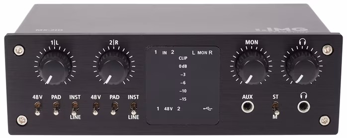 IMG Stageline MX-2IO - USB zvuková karta