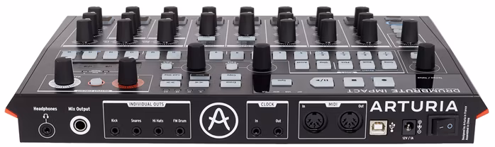 Arturia DrumBrute Impact Noir  - Analógový groovebox