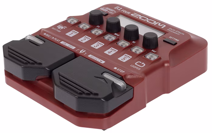 Zoom B1 Four - Basgitarový multiefekt
