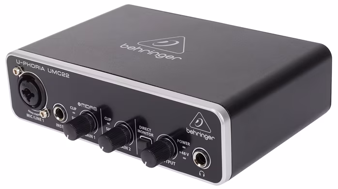 Behringer UMC22 (rozbalené) - USB zvuková karta