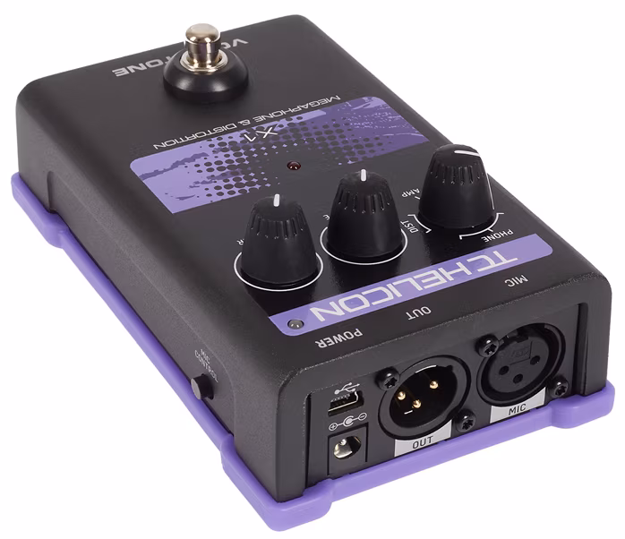 tc-helicon Voicetone X1 (rozbalené) - Vokální efektový procesor